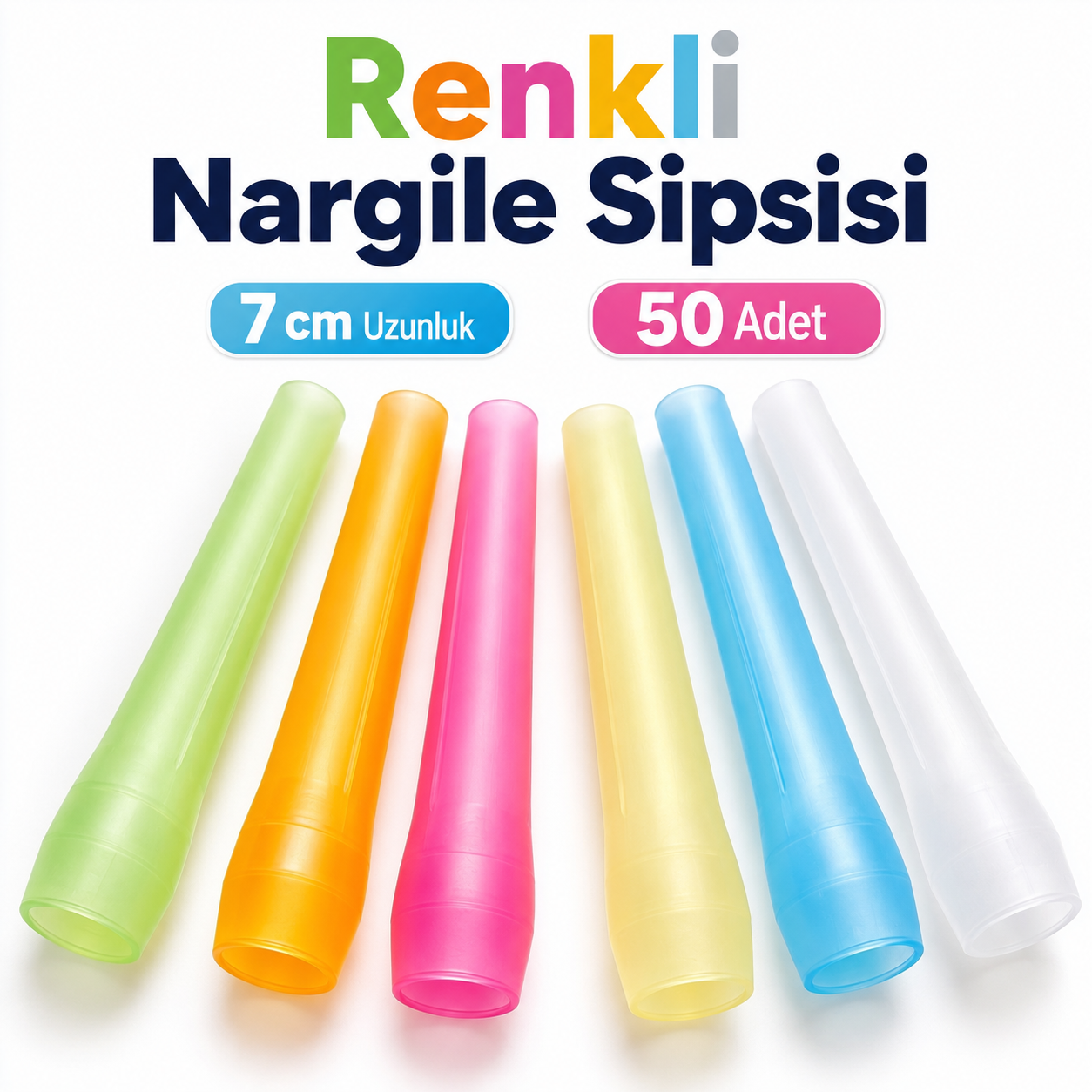 Silikon Sipsi Renkli